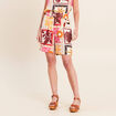 Bermuda multicolore femme