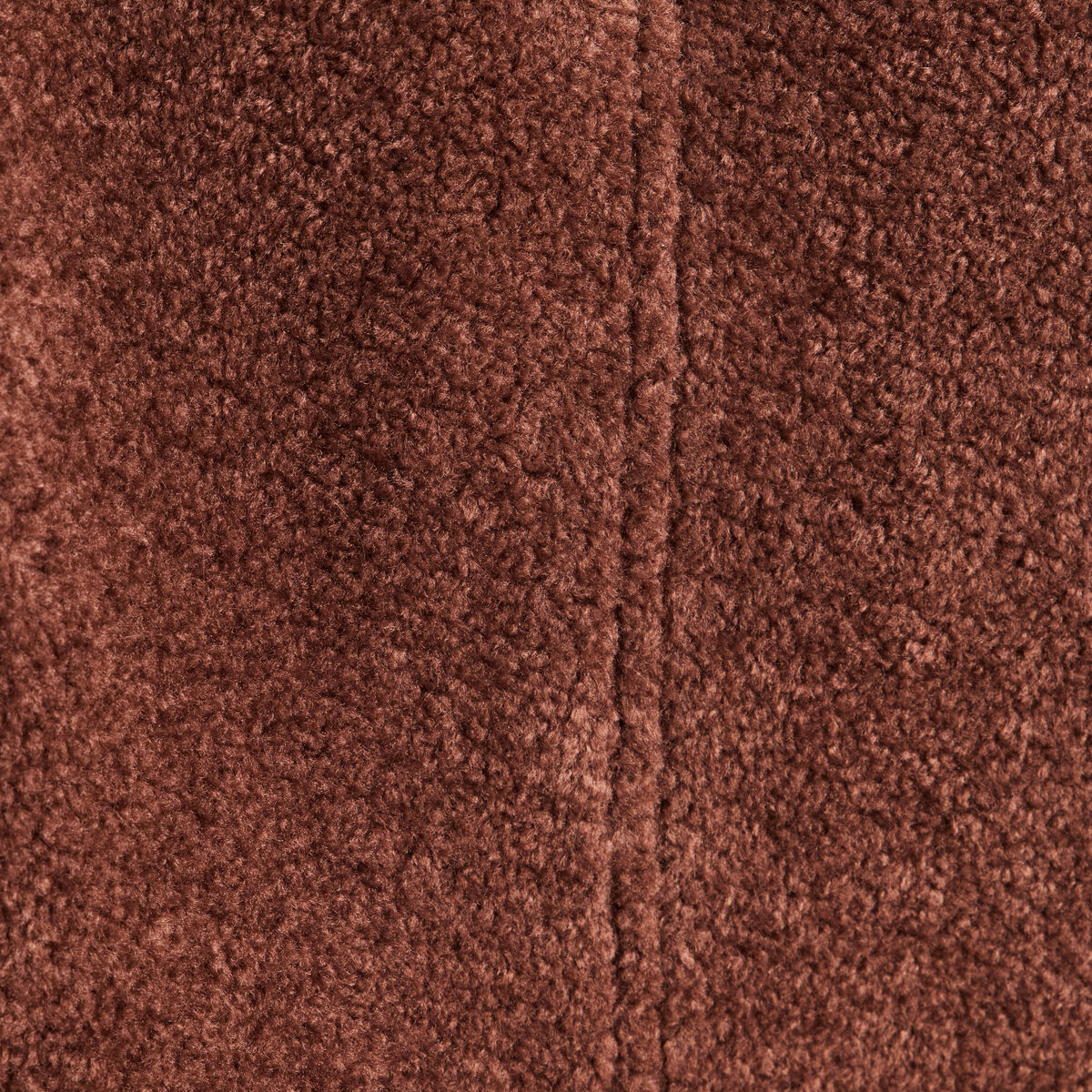 Manteau r&eacute;versible marron femme