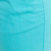 Bermuda ajust&eacute; taille standard vert turquoise femme
