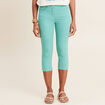 Pantacourt magique Le L&eacute;ger coupe droite vert &eacute;meraude femme