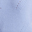 Pull manches longues bleu ciel femme