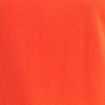 T-shirt manches courtes brodé orange foncé femme
