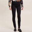 Pantalon léger taille standard long noir femme