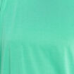 T-shirt droit col rond manches courtes vert menthe femme