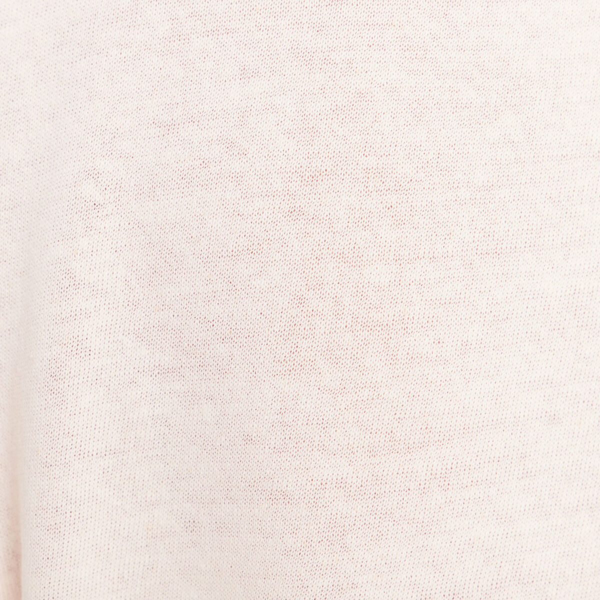 T-shirt col rond manches courtes ecru femme