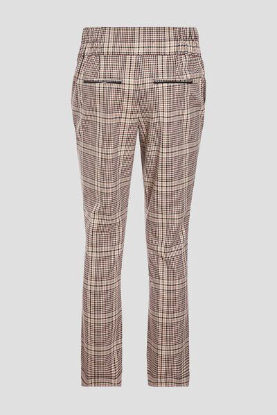 Pantalon droit ecru femme
