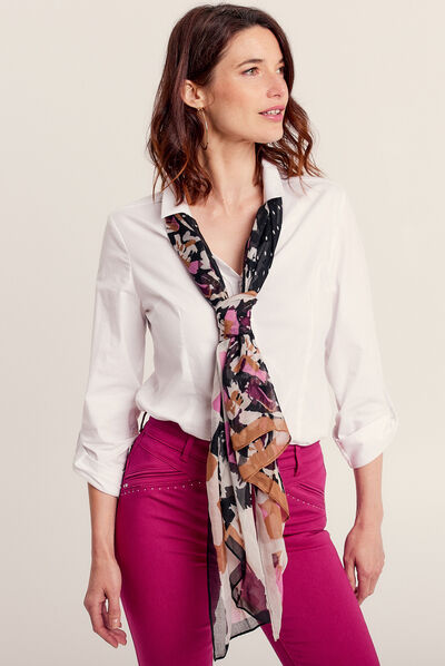 Foulard multicolore femme