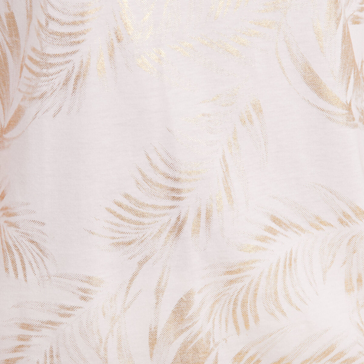 T-shirt manches courtes blanc femme