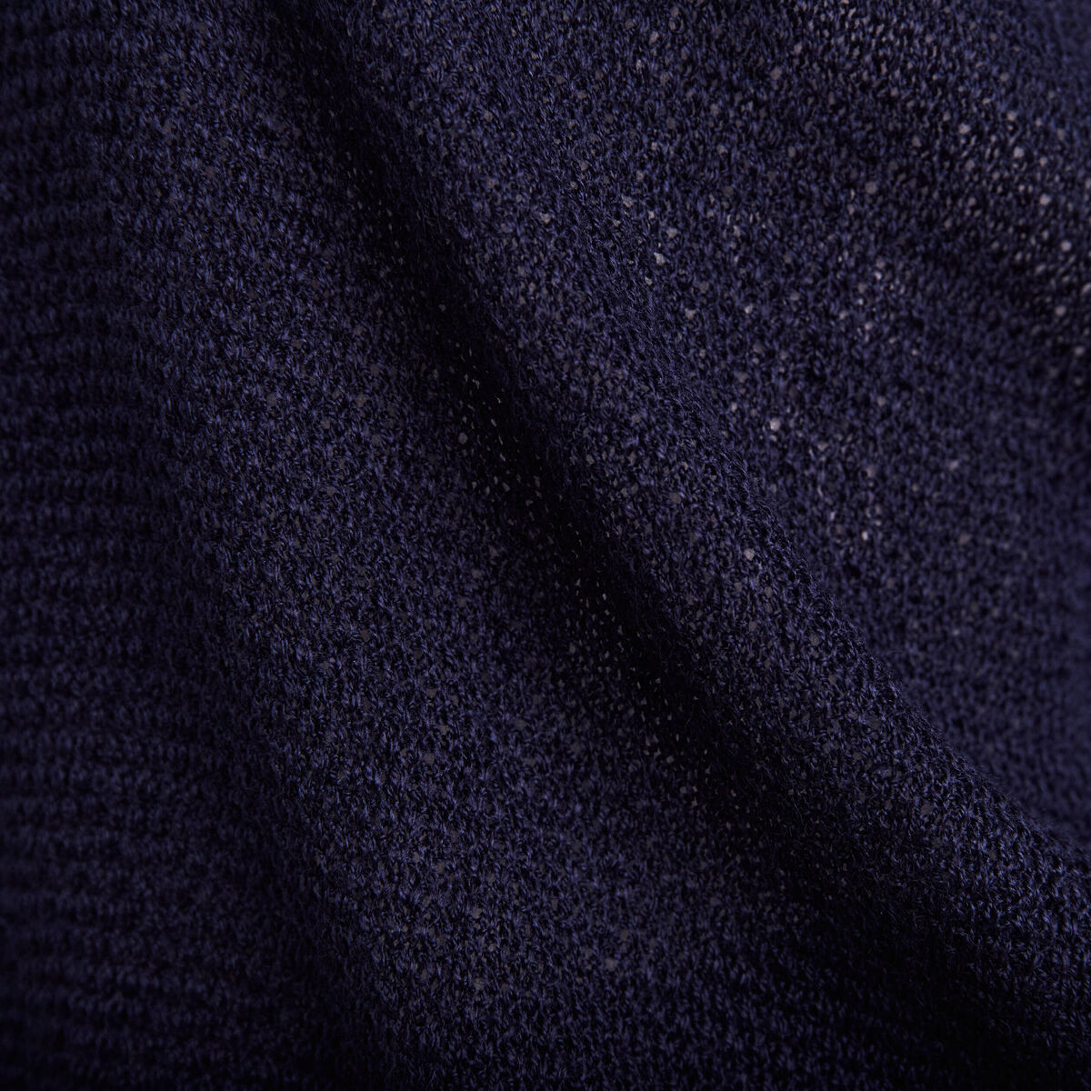 Gilet manches 3/4 bleu marine femme