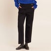 Jean large noir femme