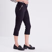 Pantacourt ajust&eacute; noir femme