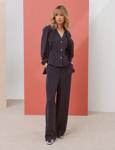 Pantalon 7/8 eme / pantacourt Un Jour Ailleurs taille 46 en très bon état - Vêtements