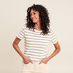 T-shirt manches courtes vert femme