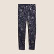Pantalon magique Le L&eacute;ger enduit bleu femme
