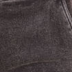 Jean droit taille haute long denim gris femme