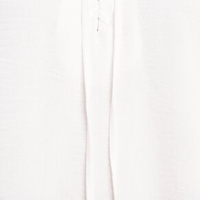 Blouse sans manches blanc femme
