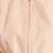 Parka droite ceintur&eacute;e beige femme