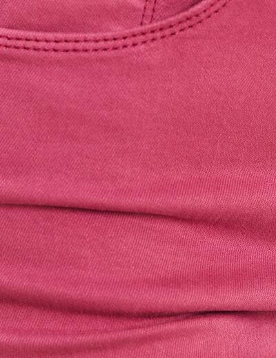 Jean magique ajusté taille standard vieux rose femme