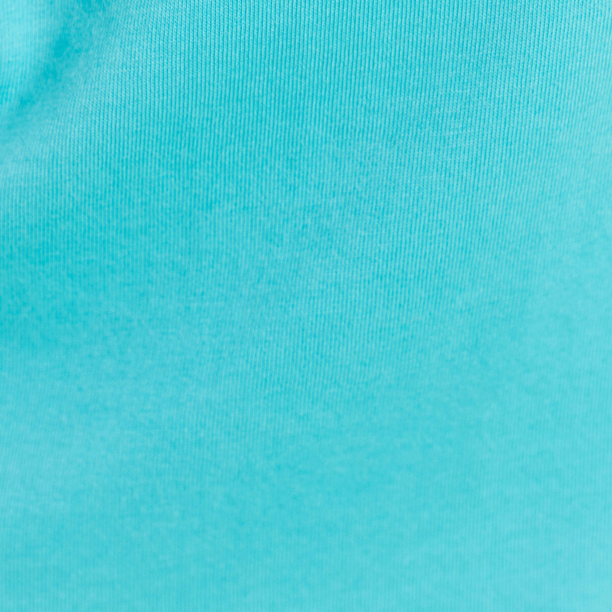 T-shirt col rond manches courtes brod&eacute; vert turquoise femme