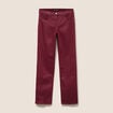 Pantalon magique L'Unique effet brillant bordeaux femme