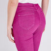 Pantacourt magique Le L&eacute;ger coupe droite mauve femme