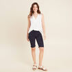 Blouse sans manches blanc femme