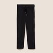 Pantalon taille standard noir femme