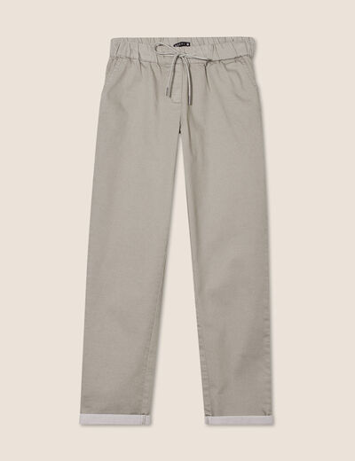 Pantalon jogger 7/8ème vert clair femme