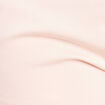 Pantalon coupe chino taille bascul&eacute;e rose poudr&eacute;e femme
