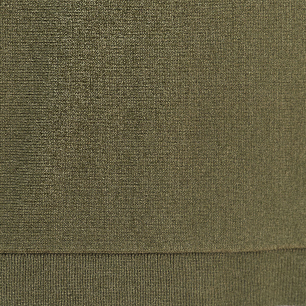 Pull bi-mati&egrave;re col bateau vert kaki femme