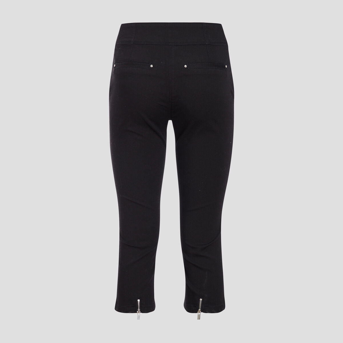 Pantacourt ajust&eacute; noir femme