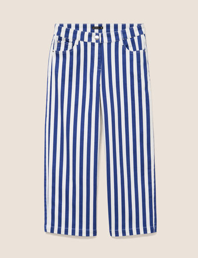 Pantalon bleu femme