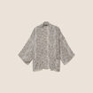 Kimono avec poches vert clair femme