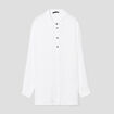 Chemise manches longues ecru femme