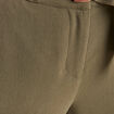 Pantalon chino poches rabats vert kaki femme