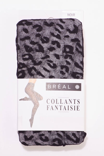 Collants fantaisie noir femme