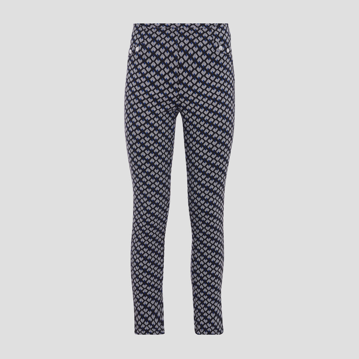 Tregging taille élastiquée noir femme
