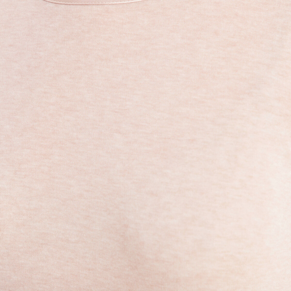 T-shirt ajust&eacute; manches longues beige femme