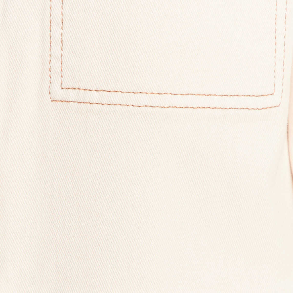 Surchemise boutonnée ivoire femme