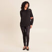 Pantalon magique L'Unique coupe ajust&eacute;e denim brut femme