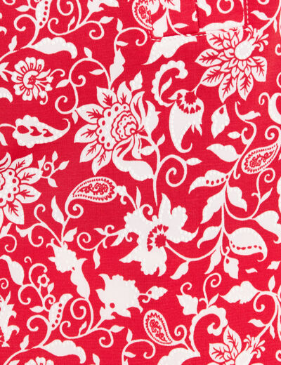Débardeur sans manches rouge femme