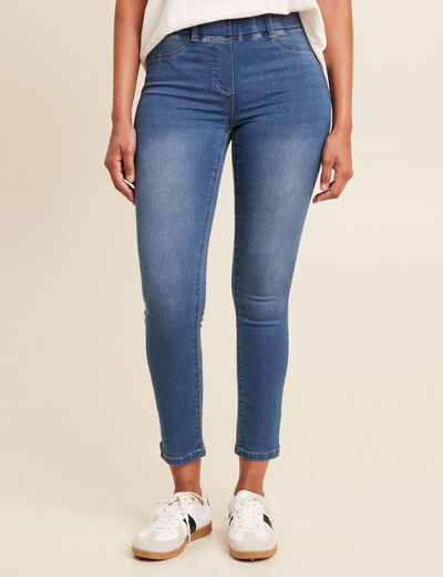 Tregging taille standard denim double stone femme