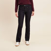 Jean bootcut taille standard denim brut femme