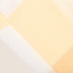 Foulard plissé jaune clair femme
