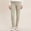 Pantalon léger taille standard long vert clair femme