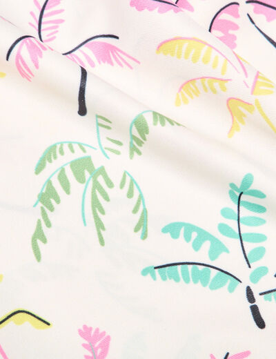 Foulard carré multicolore femme