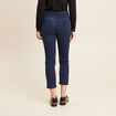 Jean droit taille standard denim brut femme