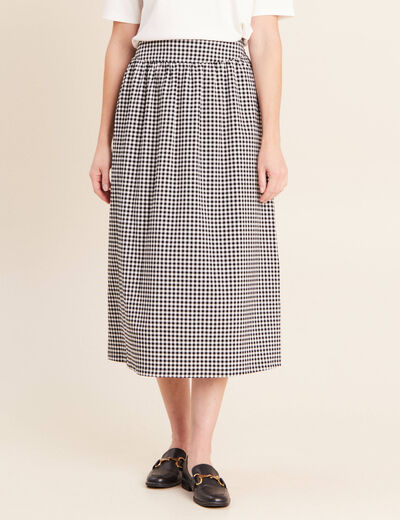 Jupe taille standard noir femme