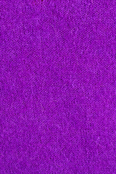 Pull manches longues violet foncé femme