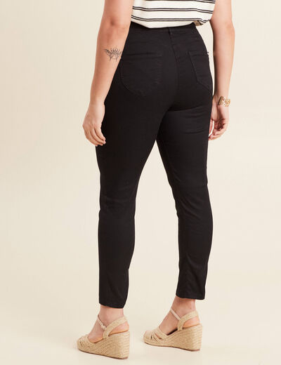 Pantalon magique Le L&eacute;ger coupe ajust&eacute;e noir femme